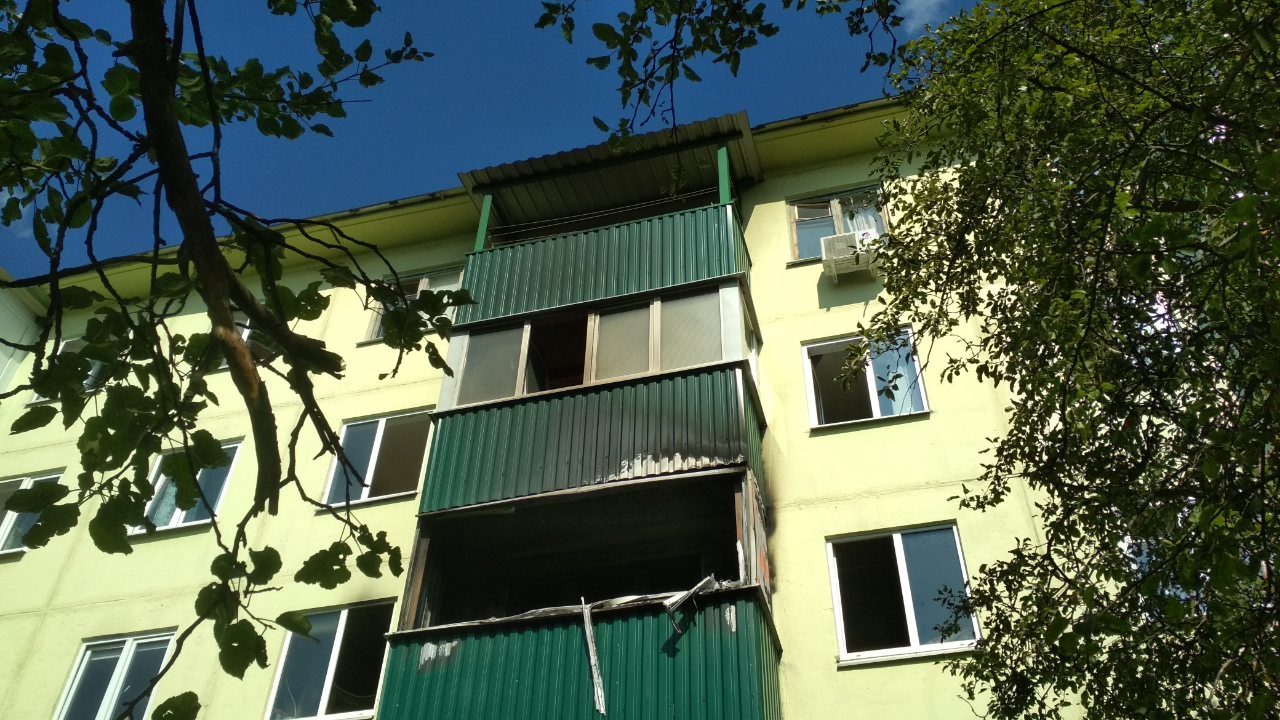 Пожар в квартире в Солигорске