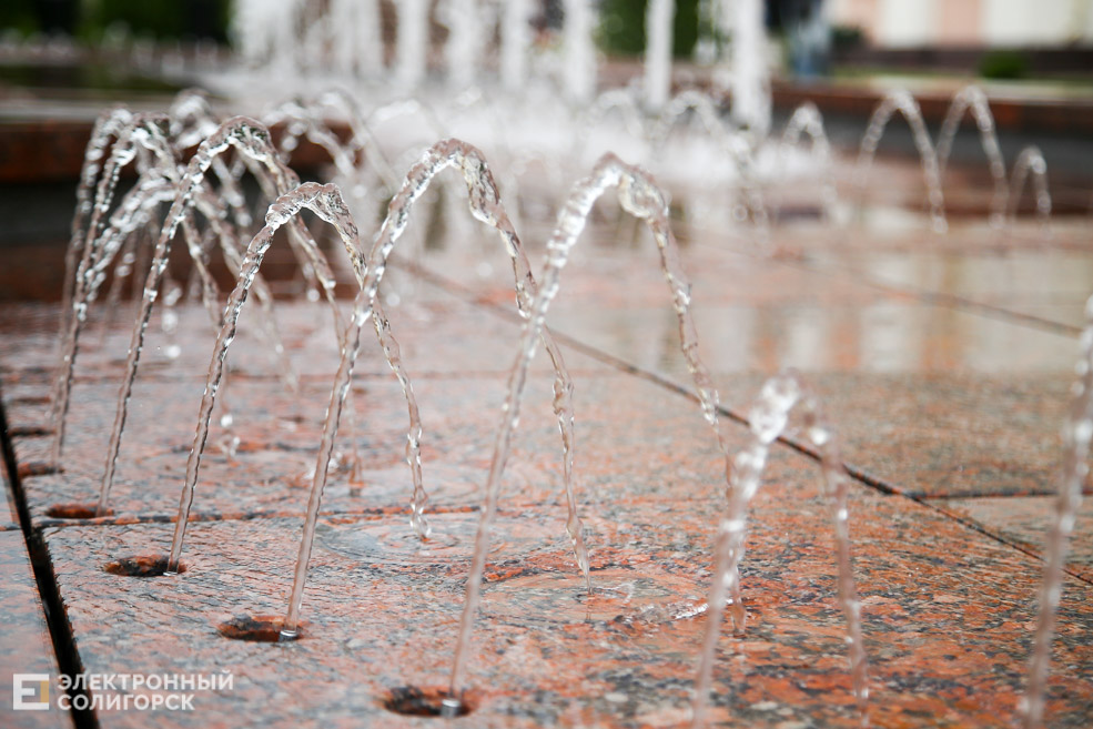 фонтан Солигорск стройтрест