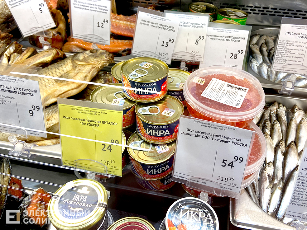 цены на икру