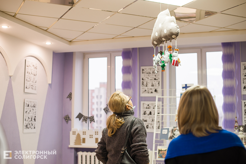 выставка муми-троллей