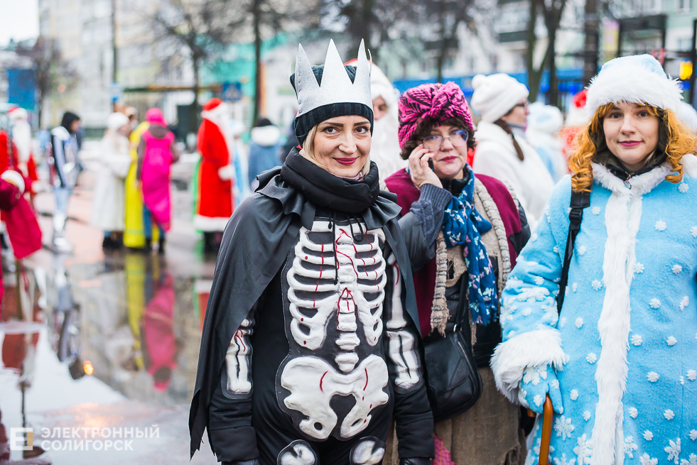 шествие дедов морозов