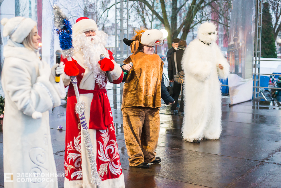 шествие дедов морозов