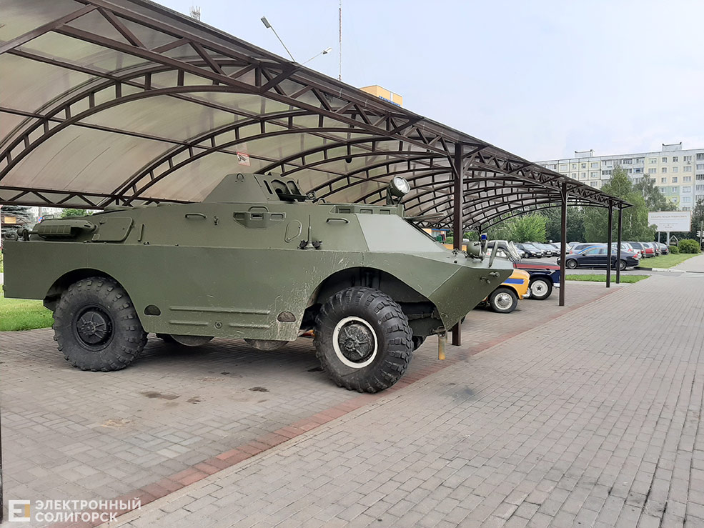 ретро автомобили РОВД Солигорск