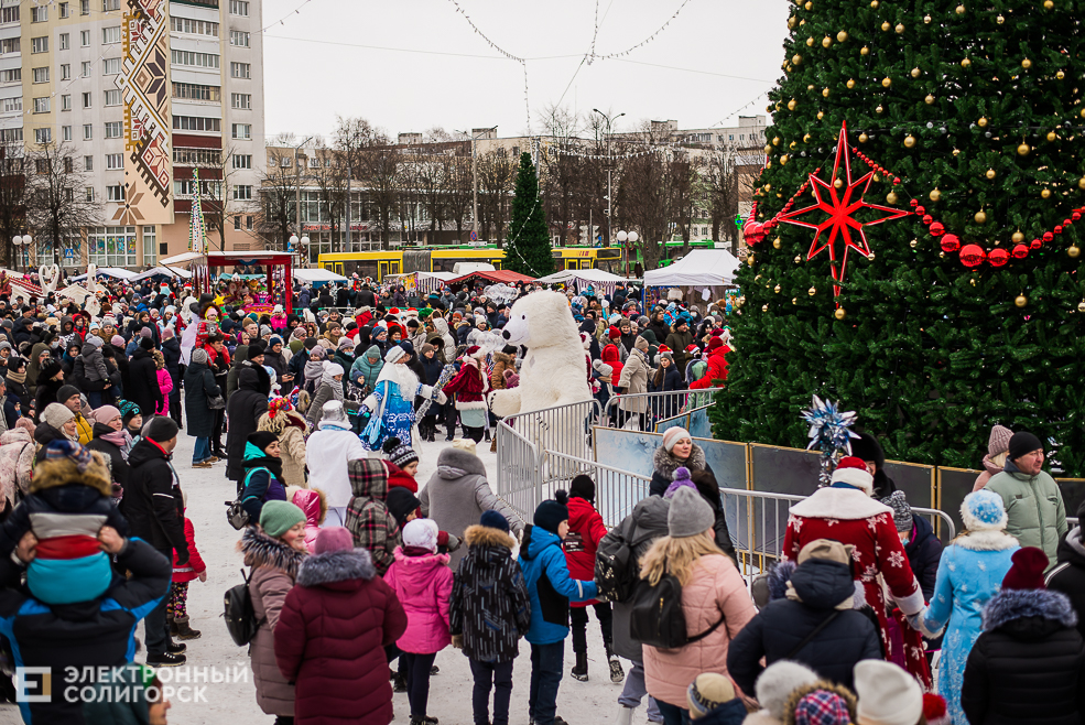 парад дедов морозов