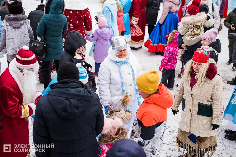 парад дедов морозов