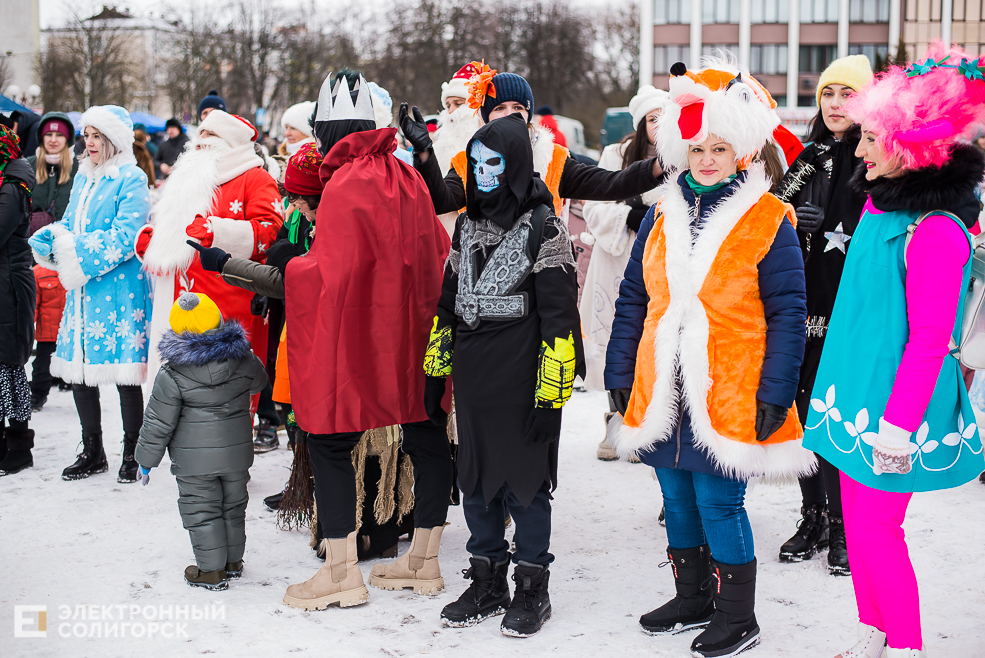 парад дедов морозов