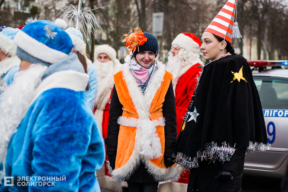 парад дедов морозов