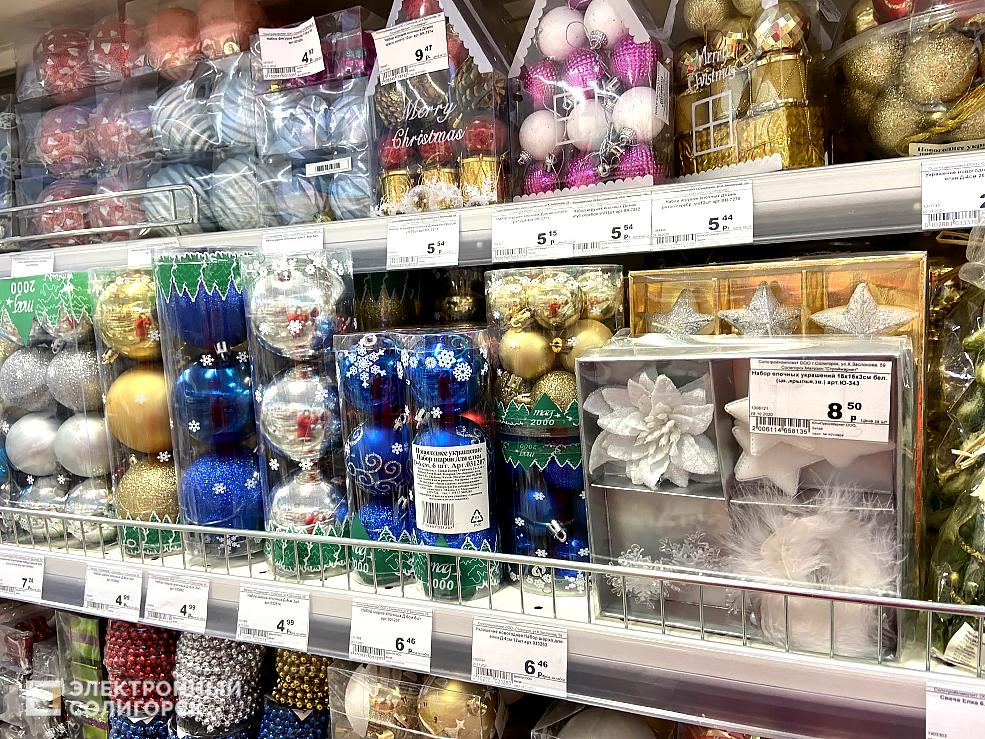 украшения на елку