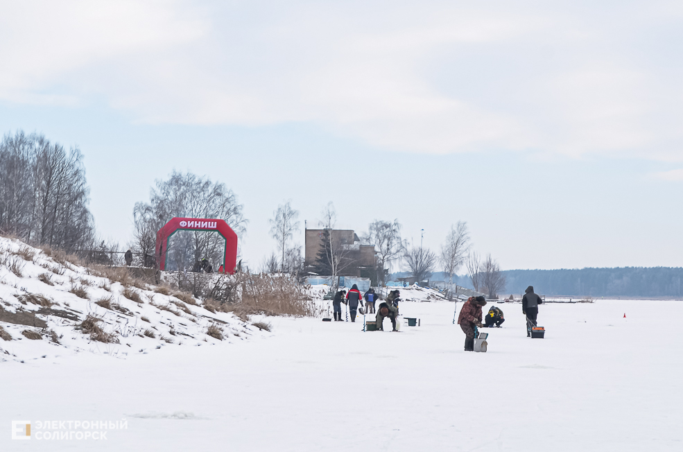 зимняя рыбалка солигорск