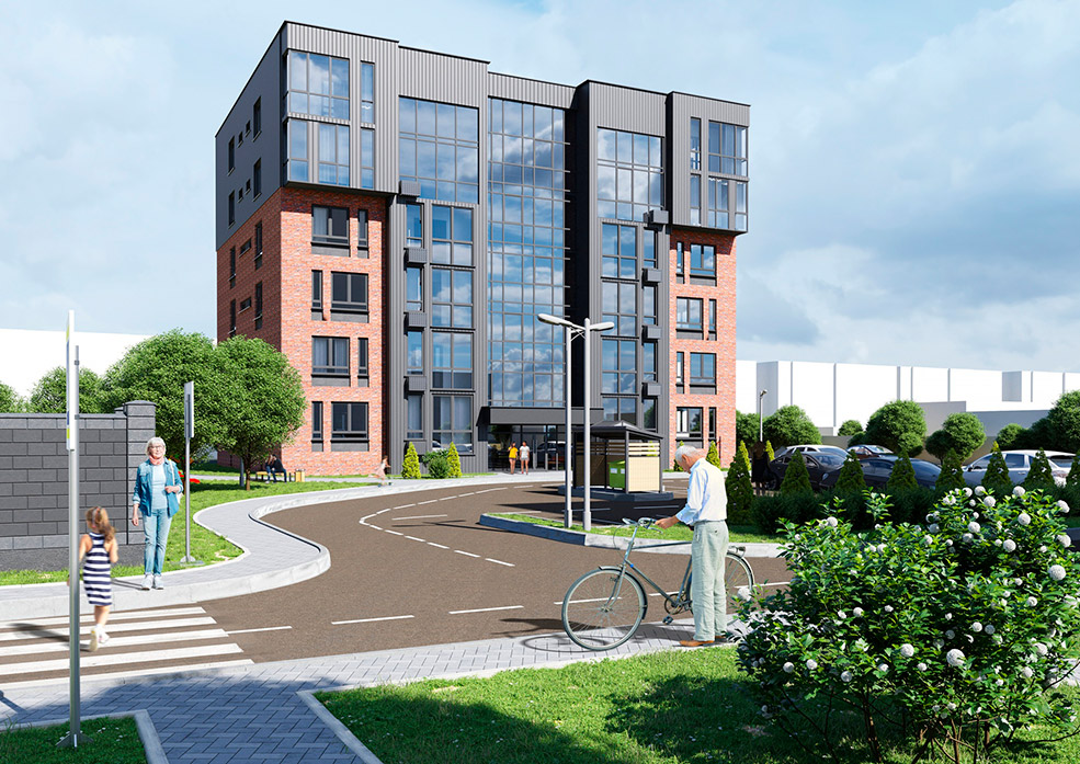 Дом на ул. Строителей в Солигорске