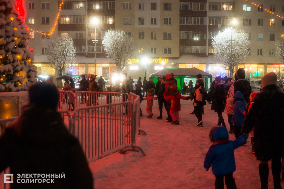 рождество на площади