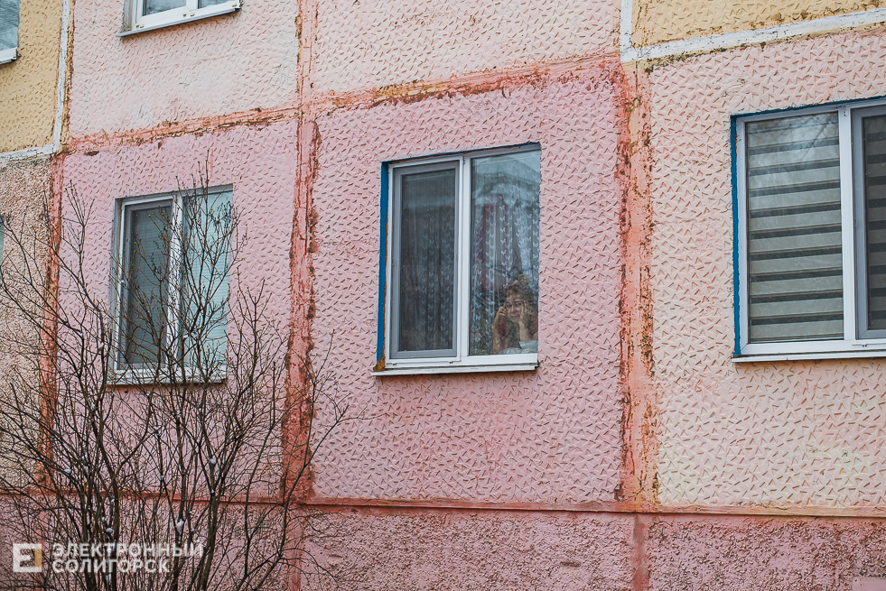 снежный город