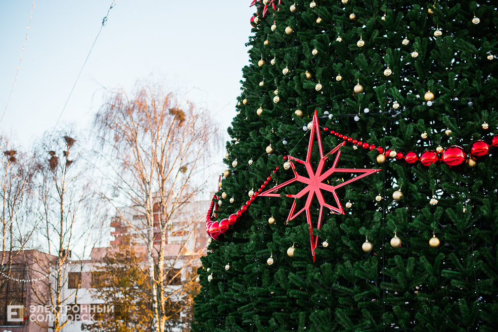 рождественский концерт на площади