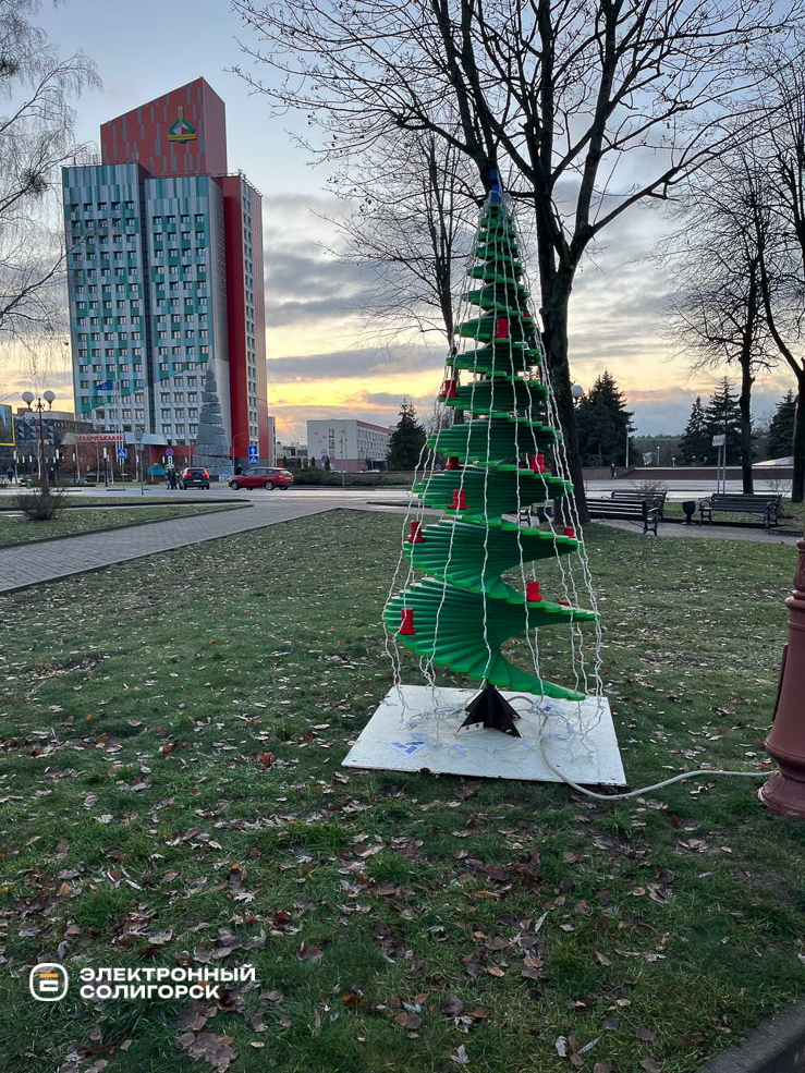 Парад ёлок в Солигорске