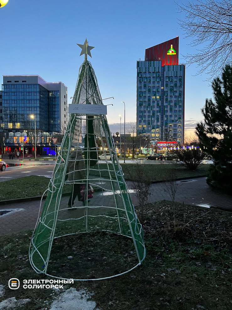 Парад ёлок в Солигорске