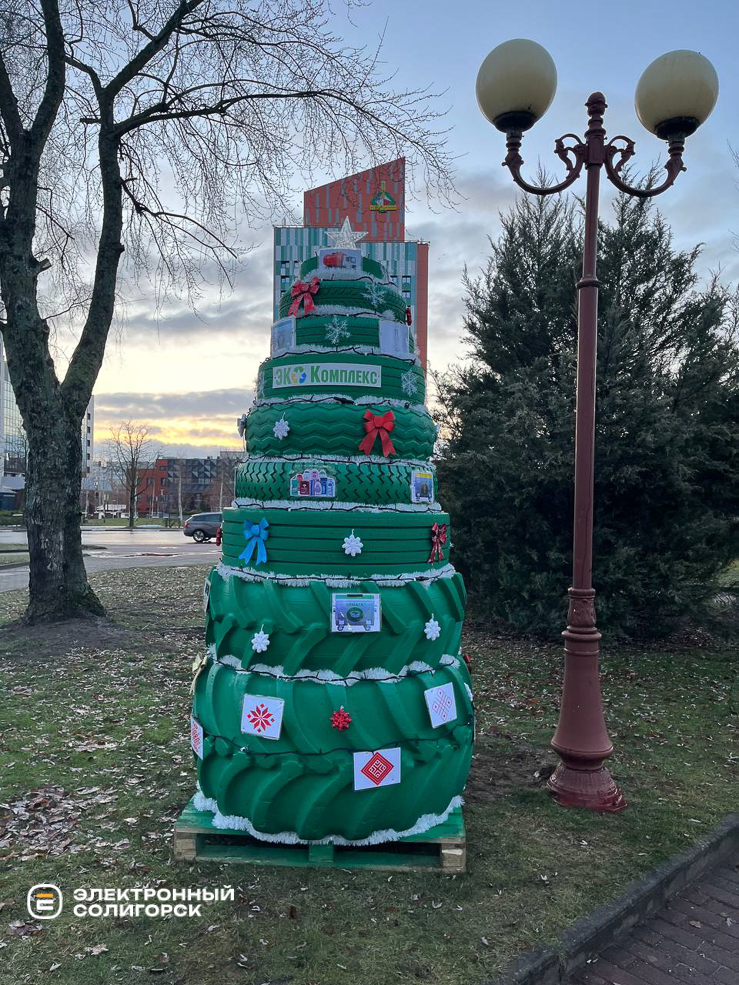 Парад ёлок в Солигорске