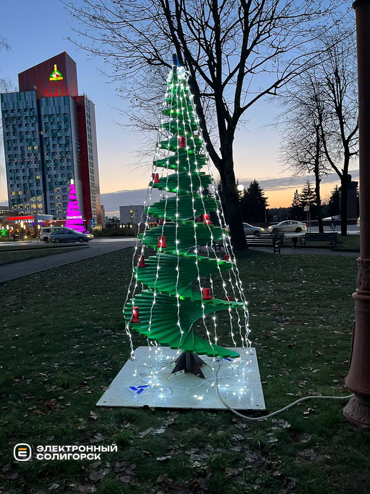 Парад ёлок в Солигорске