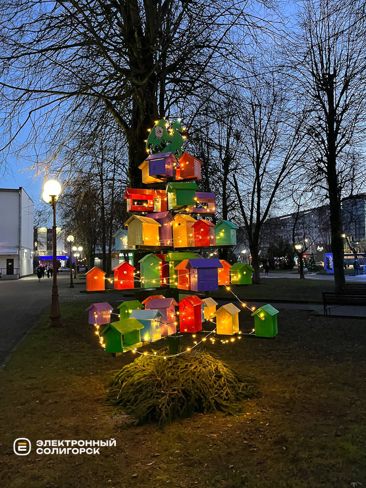 Парад ёлок в Солигорске