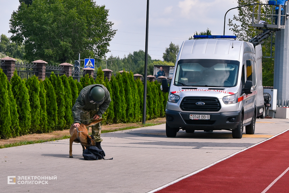 Учения в Солигорске