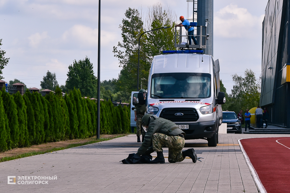 Учения в Солигорске