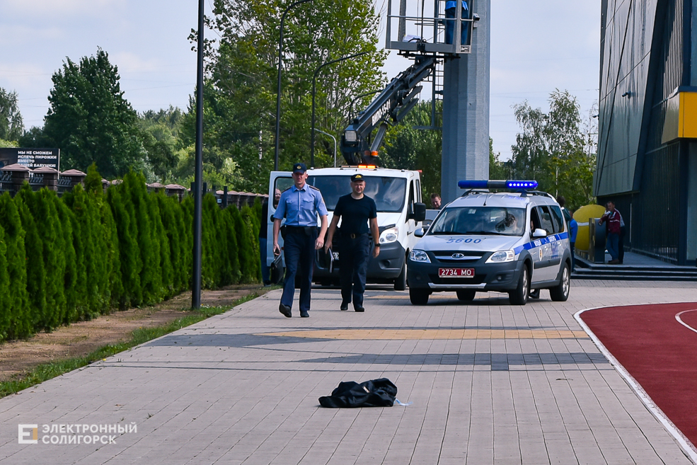 Учения в Солигорске