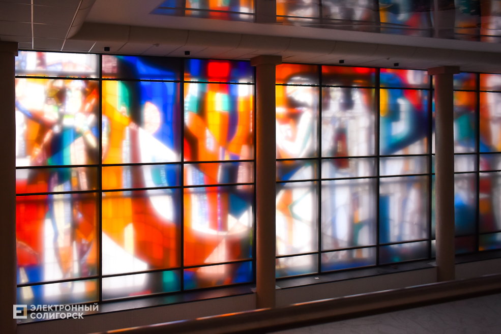 Витраж в Солигорске