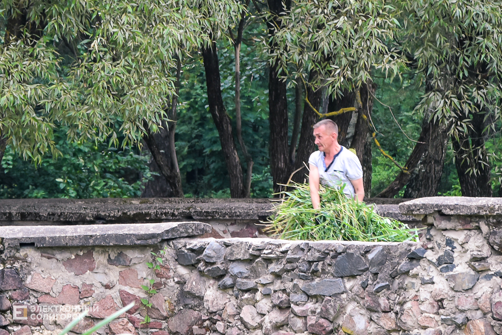 Благоустройство пруда на улице Лесной в Солигорске