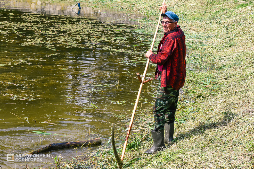 Благоустройство пруда на улице Лесной в Солигорске