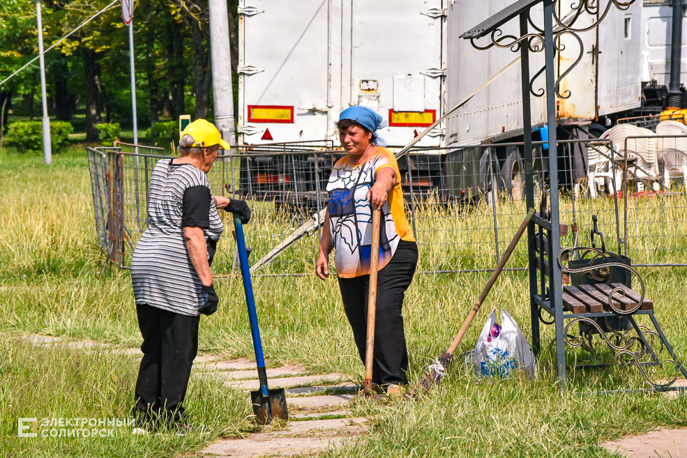 Благоустройство пруда на улице Лесной в Солигорске