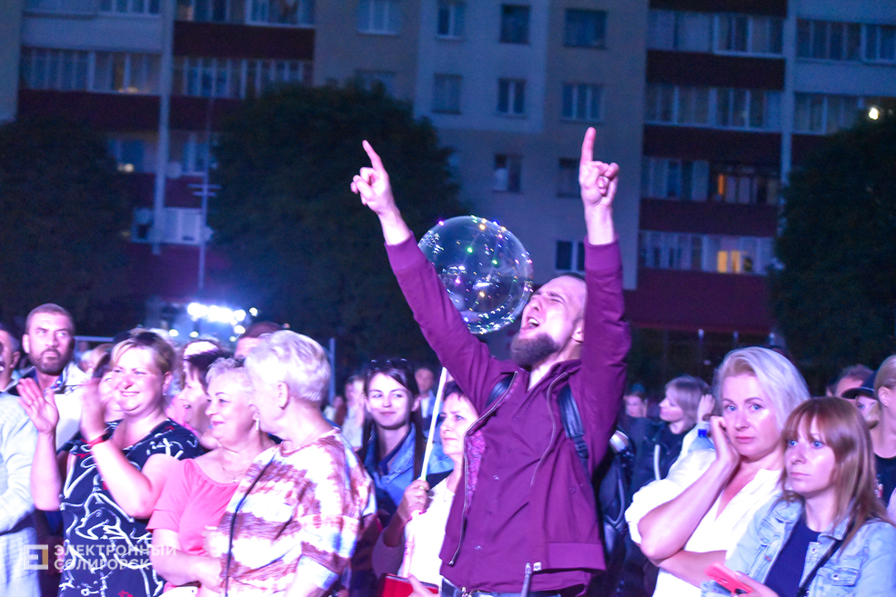 Концерт и салют в Солигорске в День Независимости Республики Беларусь