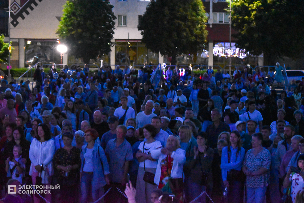 Концерт и салют в Солигорске в День Независимости Республики Беларусь