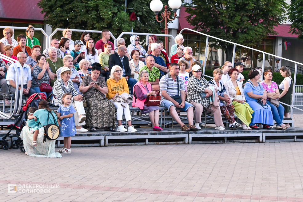 Концерт и салют в Солигорске в День Независимости Республики Беларусь