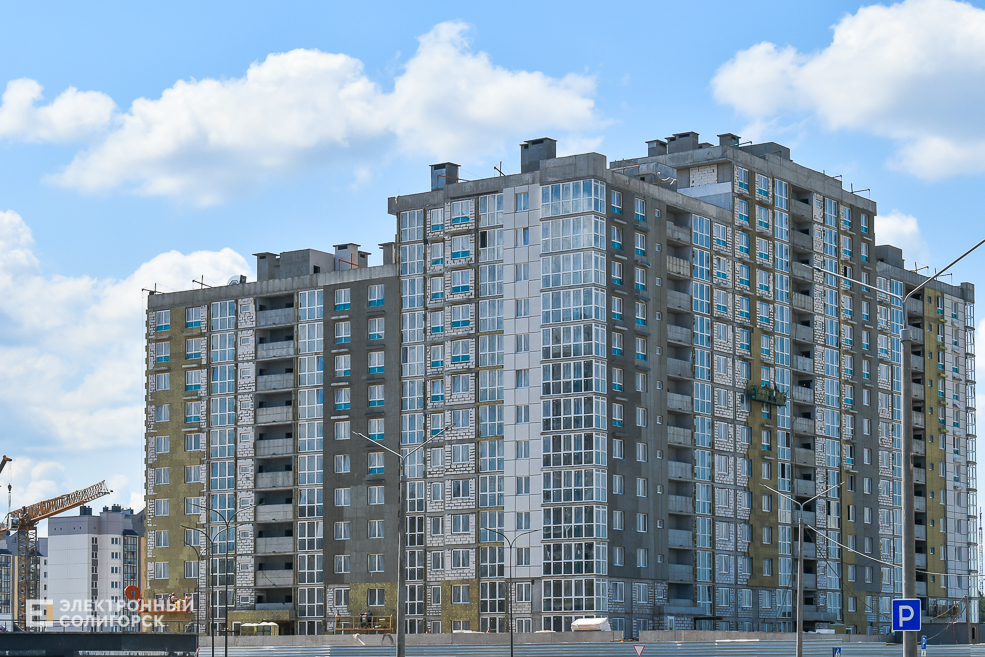 Солигорск строительство новый микрорайон дома