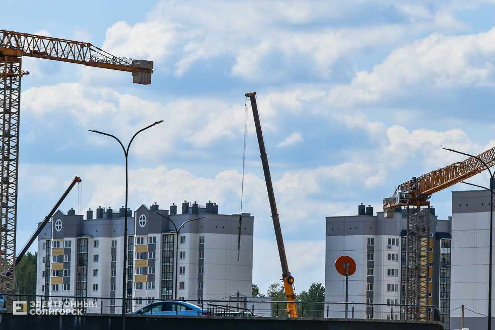 Солигорск строительство новый микрорайон дома