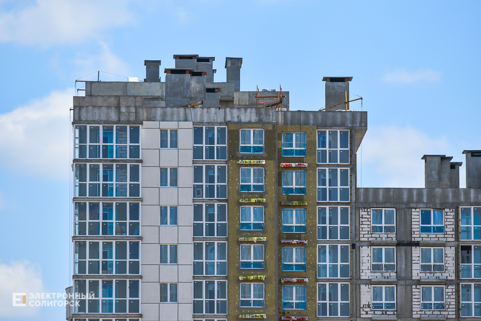 Солигорск строительство новый микрорайон дома