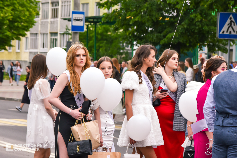 Районный выпускной бал в Солигорске 2023