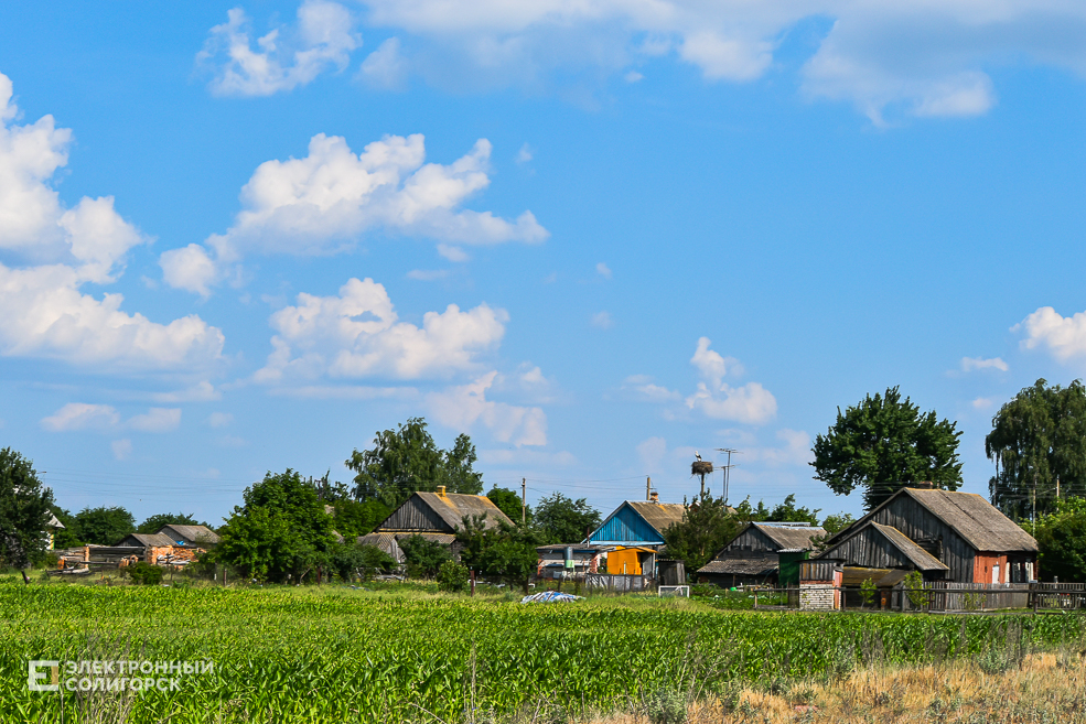 Деревня Замошье Любанского района