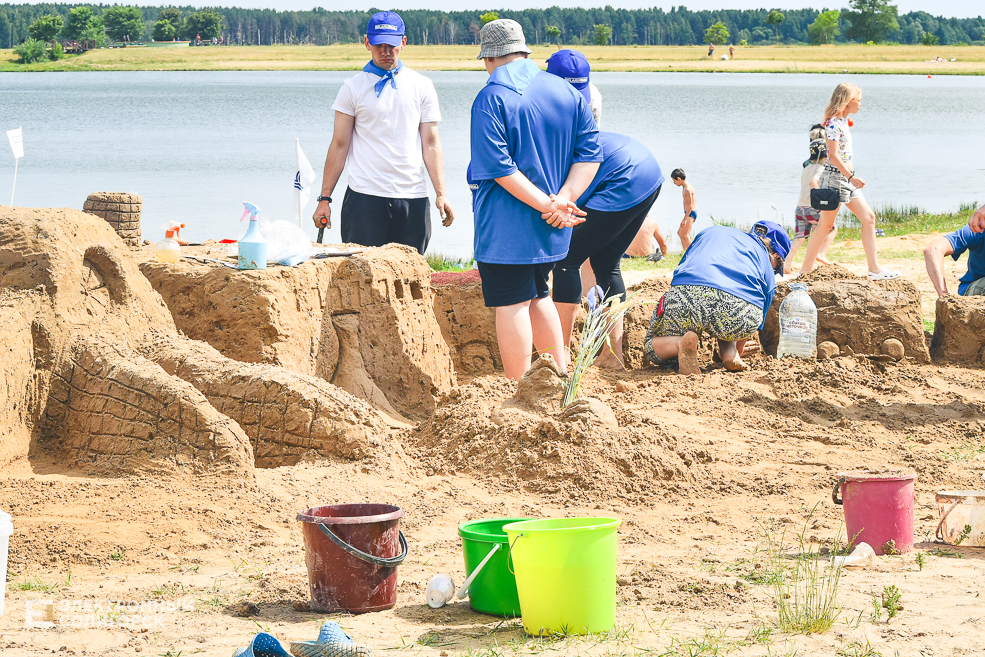 День молодёжи в Солигорске, Детский пляж