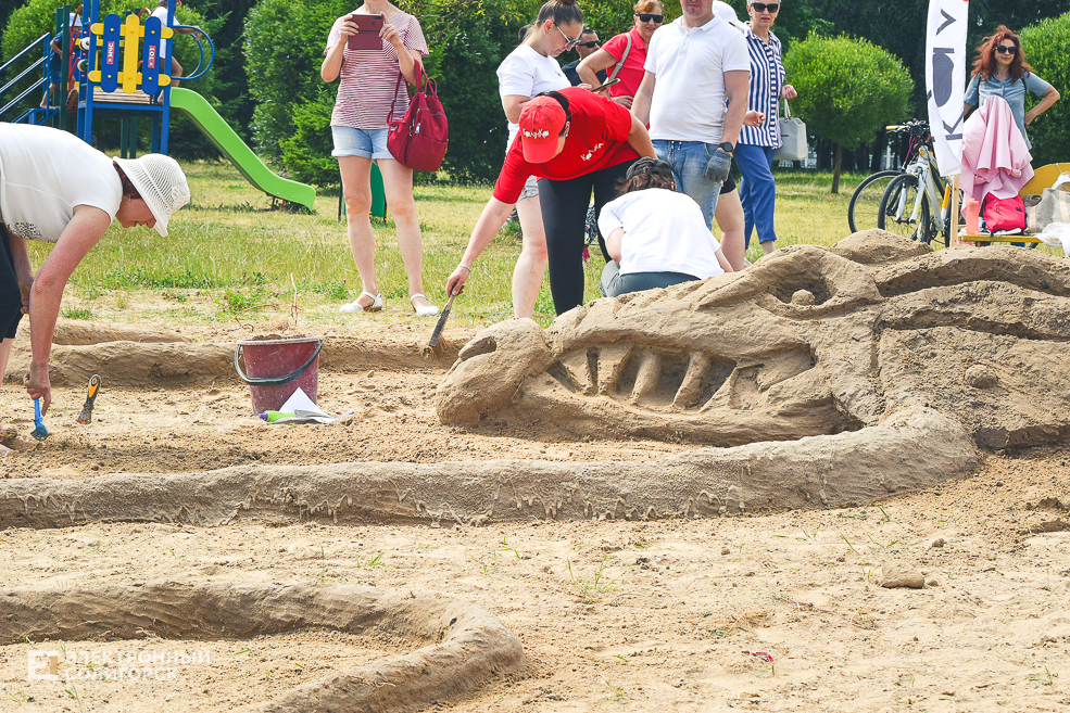 День молодёжи в Солигорске, Детский пляж