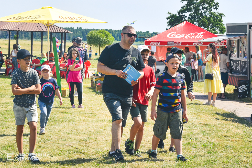 День молодёжи в Солигорске, Детский пляж