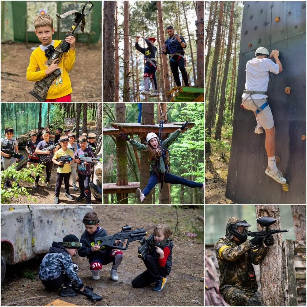 Парк активного отдыха Пандорум в Солигорске 