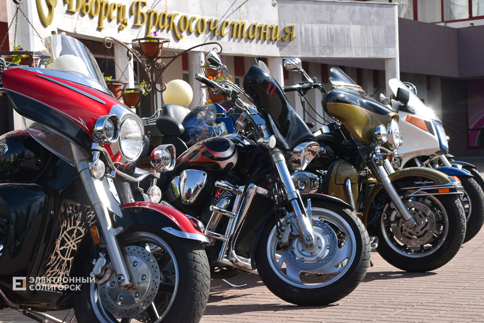 Мотосвадьба в Солигорске
