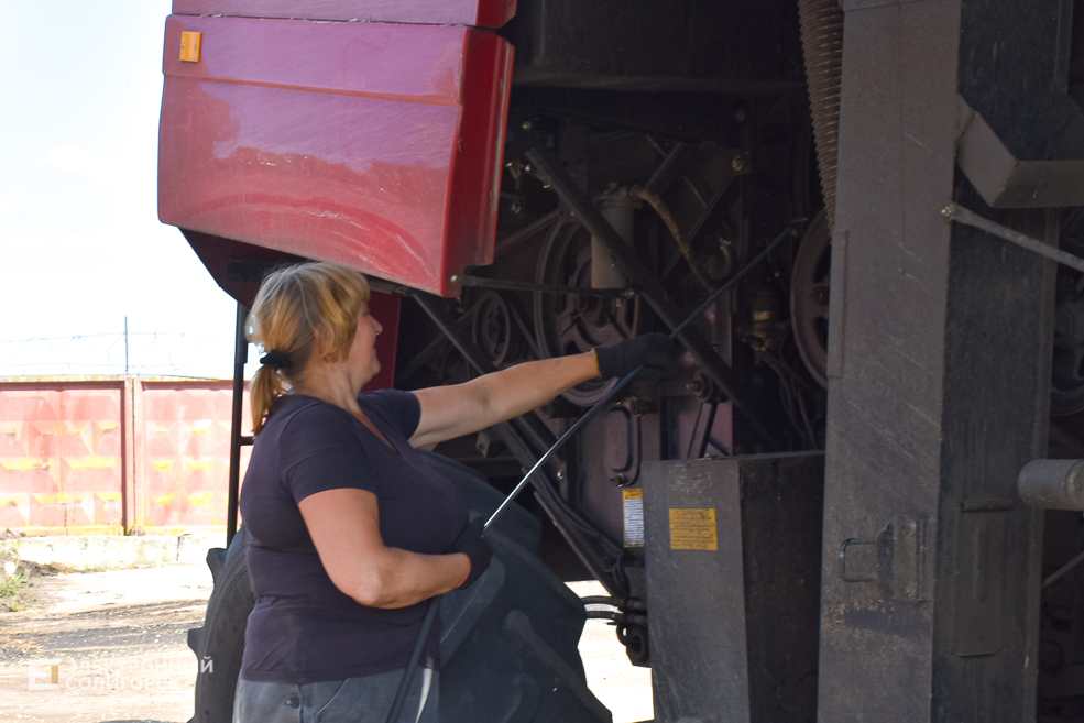 Комбайнёры Солигорский район