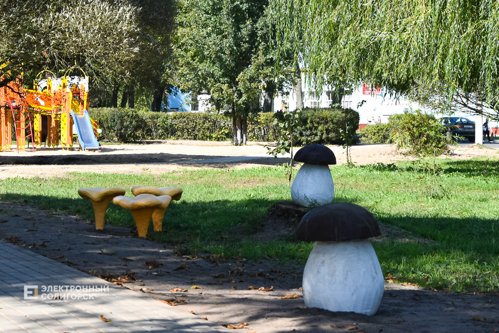 Парк в Красной Слободе Солигорского района