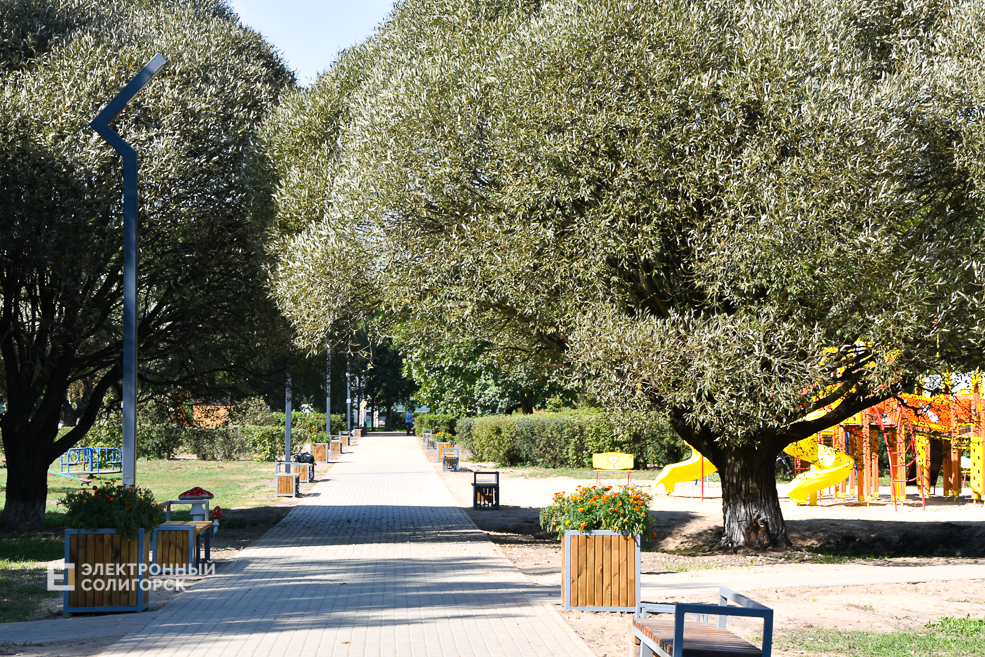 Парк в Красной Слободе Солигорского района