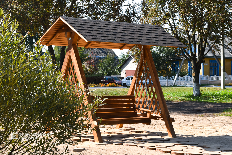 Парк в Красной Слободе Солигорского района