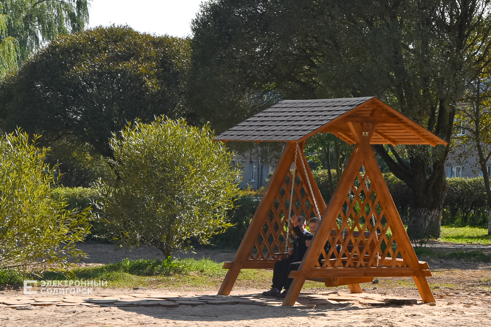 Парк в Красной Слободе Солигорского района