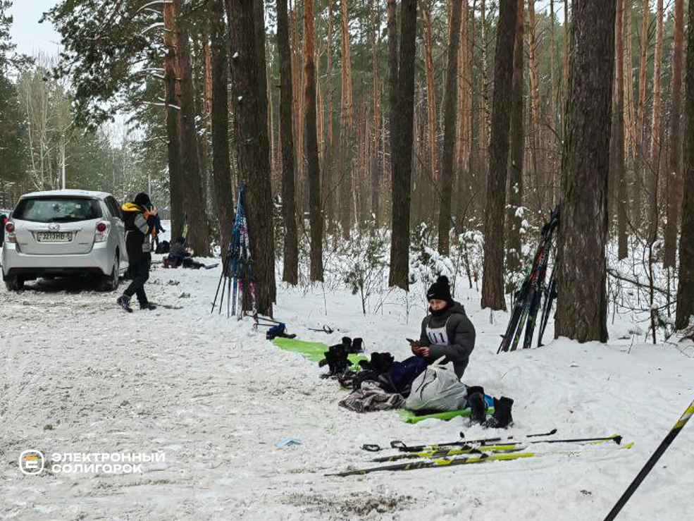 Снежный снайпер в Солигорске
