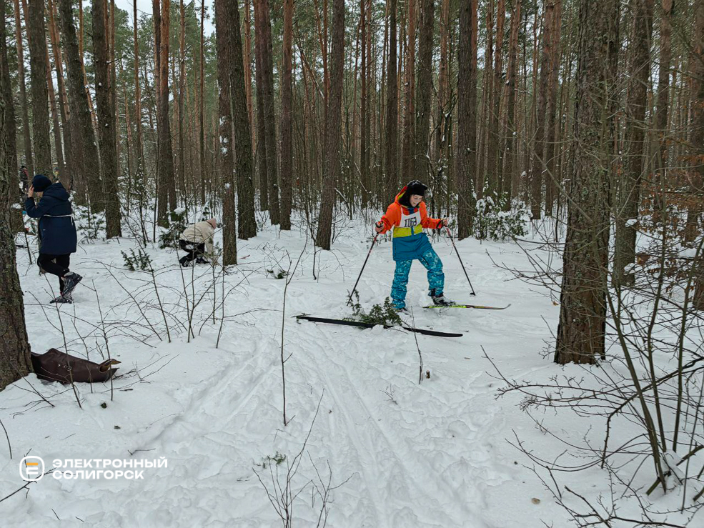 Снежный снайпер в Солигорске