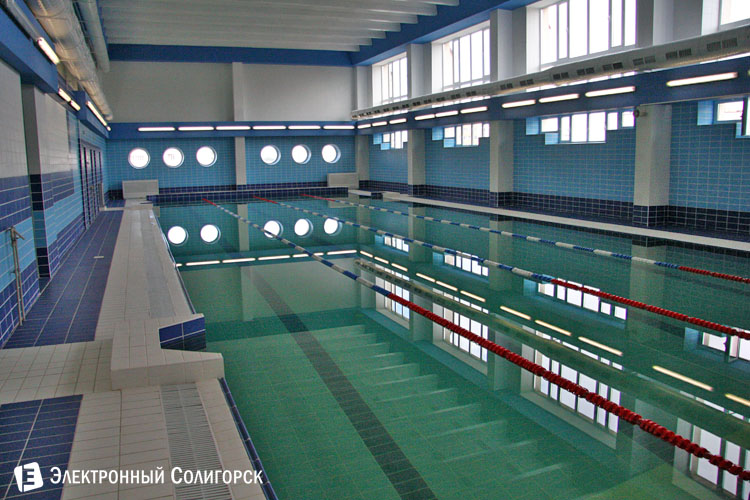 бассейн школы № 14 в Солигорске
